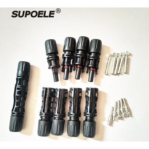 DC1500V Solar PV Connector Male And Female,Solar Panel Connector used for Solar Cable 2.5mm2 4mm2 6mm2 +2PCS Wrench Spanners