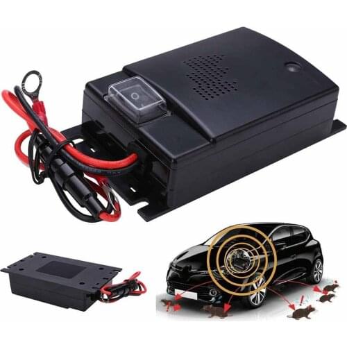 12-24V Ultrasonic Car Rat Repeller Rodent Repellent Vehicle Pest Control Device