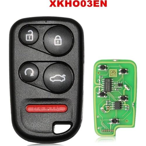 RIOOAK XHORSE XKHO03EN Universal Remote Key Fob for VVDI Key Tool With Remote Start & Trunk Button locksmith tools