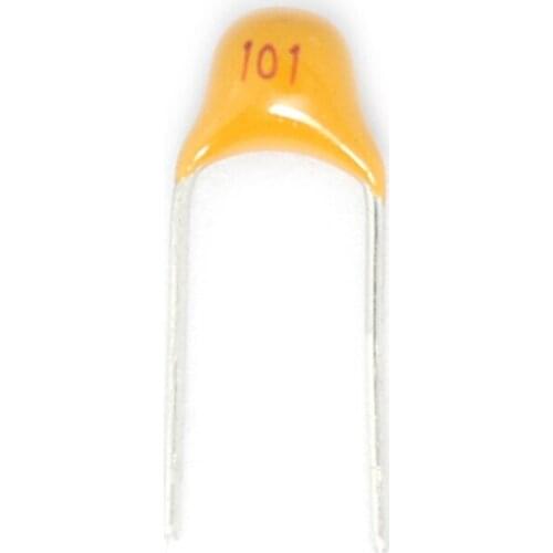 50PCS/LOT Monolithic Ceramic Capacitor 100PF 5% Pitch 5.08MM 101J/50V