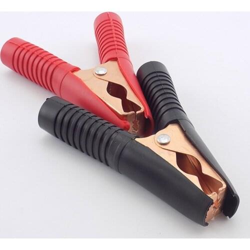 92mm 100A Handle Alligator clips Crocodile adapter Battery Test Connector Test cable Probe Metal Clips