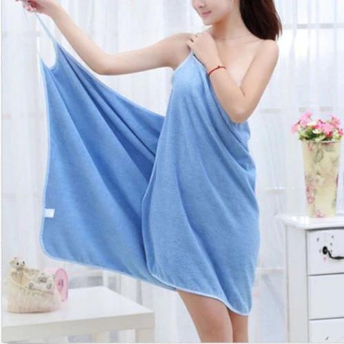 Bathing Bathrobe Bath Wearable Towel Dress Girls Women Fast Drying Beach Spa Bath Blanket Suitable Travel Family Sauna Shower