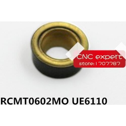 Free Shipping 10PCS cutting blade RCMT0602MO UE6110 Turning blade,Suitable for SDGCR/SRDCR/SRACR Lathe tool