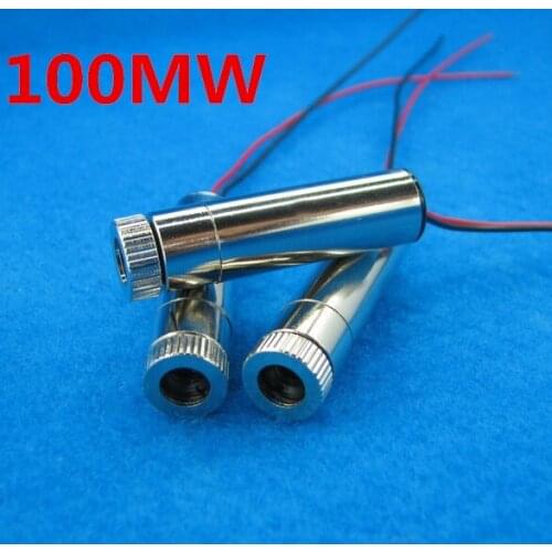 Fast Free Ship 12mm Dia 3.6-5 VDC 405nm 100MW Blue-Violet Laser Diode Semiconductor laser blue-violet emission laser Module