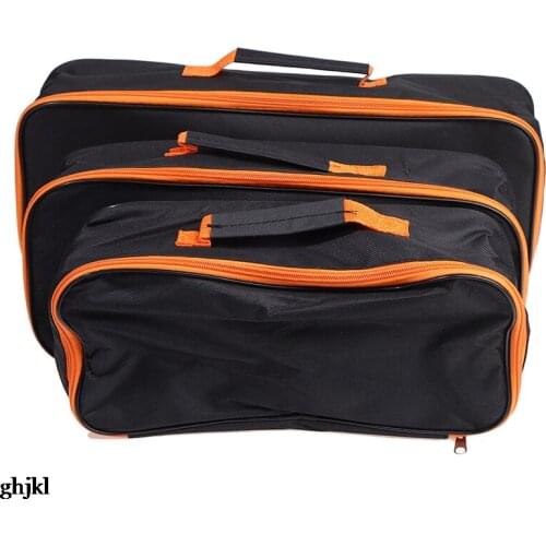 Black Car Wear Resistant Zipper Closure Practical Storage Case With Handle Durable Portable Pouch Vacuum Cleaner Tool Bag