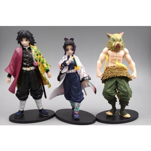 15Cm Anime Figure Demon Slayer Action Figure Toys Kimetsu No Yaiba Doll Tanjiro Nezuko Zenitsu Collectible Model Childrens Toys