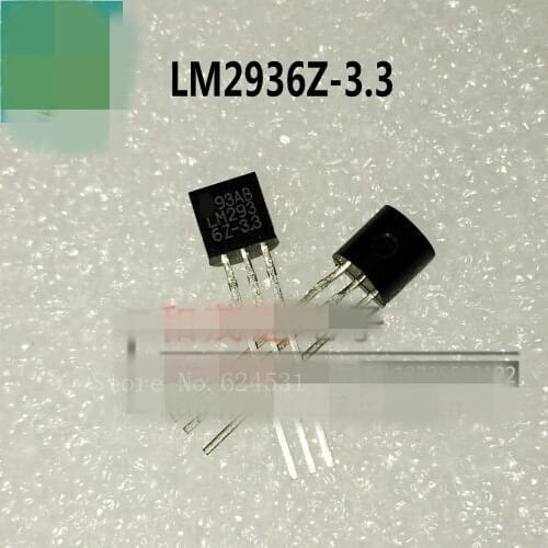 Hot spot 10pcs/lot LM2936Z-3.3 LM2936 TO-92 new original in stock