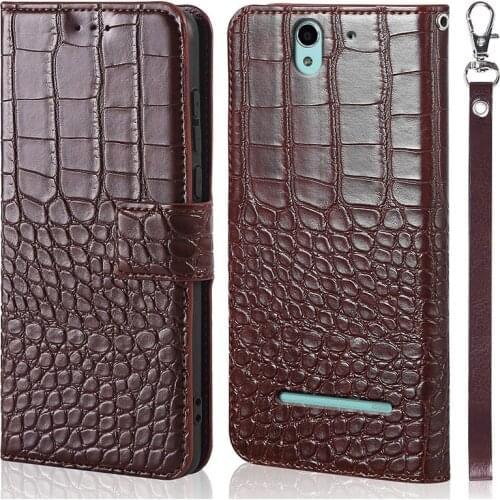 Leather Flip Case for Sony Xperia C3 S55T S55U D2533 Dual D2502 case Card Slots Wallet Cover for Sony C3 Phone Case Hoesje Funda