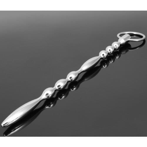 Male Horse Eye Urethral Dilators Stimulate Penis Plug Stainless Steel Sounding Rods Uretra For Men Penis Insertion Sex Toys Cbt