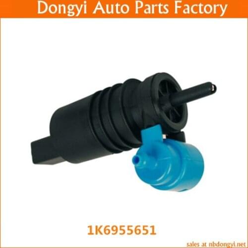 1 PAIR HIGH QUALITY RONT WINDSCREEN WASHER PUMP FOR 1K6955651