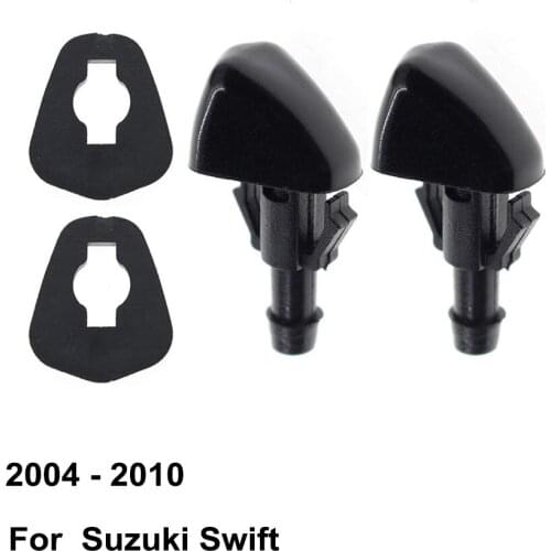 Front Windshield Washer Nozzle 3834056K00 for Suzuki Swift ( 2004 - 2010 ) ( Pack of 2 )