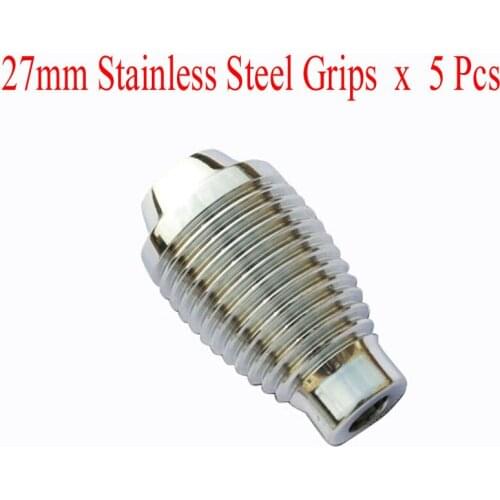 27MM Tattoo Stainless Steel Grip With Back Stem Tattoo Grips Supply 307-7