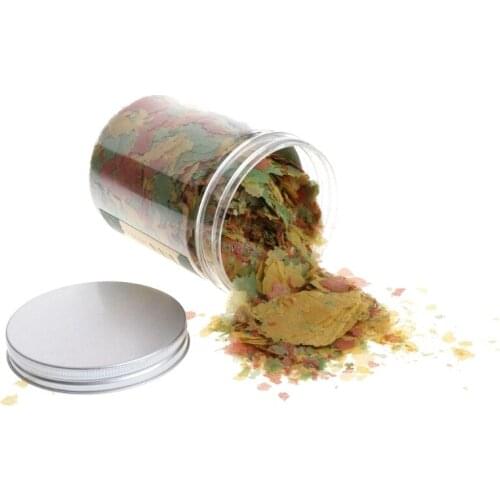 Fish Flakes for Tropical Fish Marine Ornamental Aquarium Fish Foods Feeing 110g P41