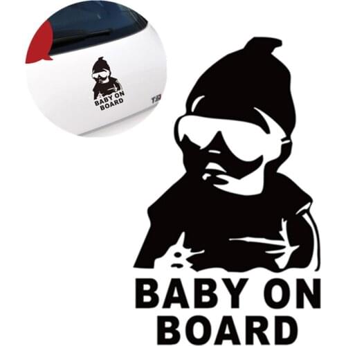 Car-Styling BABY ON BOARD Car Stickers Warning Decals for Ford Focus Kuga Fiesta Ecosport Mondeo Escape Explorer Edge Mustang