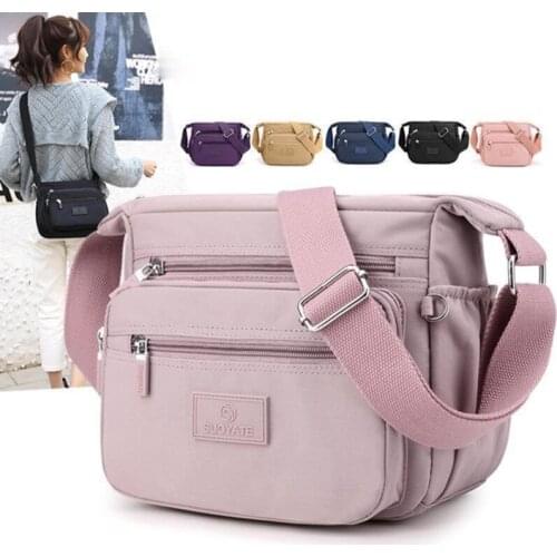 Fashion Messenger Bag Womens 2021 Shoulder Bag Nylon Handbag Large Capacity Small Fashion Womens Phone Bag Crossbody Purse