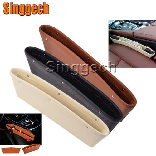 1Pcs Car Seat Gap Slit Pocket Storage Box For Peugeot 307 206 308 407 207 2008 3008 508 406 208 Mazda 3 6 2 CX-5 CX5 CX-7