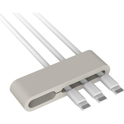 3pcs/lot Desktop clip clamps Rubber Cable Wire Organizer Cable Clip USB Charger Cord Holder Cable Winder Eeaphone Line Tidy Clip