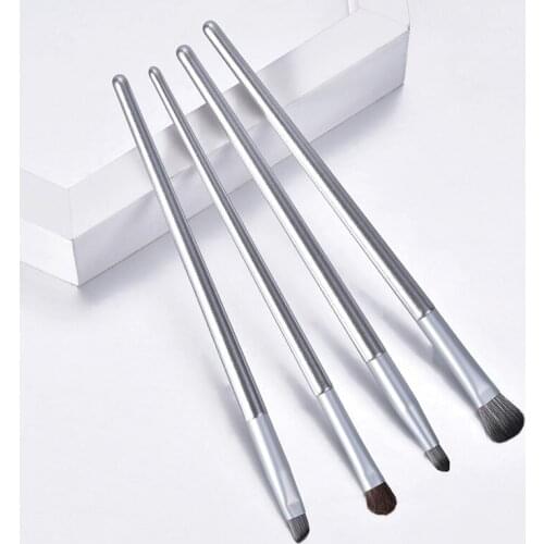2021 new arrival 4PCS Makeup Brushes Set For Eyeshadow Foundation Powder Eyeliner Multi-Color Optional Beauty Tools Cosmetic Kit