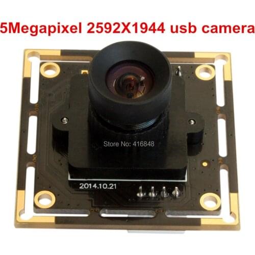 No distortion 592X1944 5Megapixel USB Camera Module Aptina MI5100 CMOS Mini USB Webcam for Android Linux Windows Mac