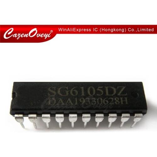 5pcs/lot SG6105D SG6105 DIP-20 In Stock