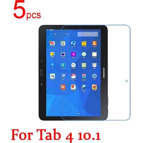 5pcs Clear/Matte/Nano anti-Explosion LCD Tablet Screen Protectors Cover for Samsung Tab 4 10.1 T530 T531 T535 Protective Film
