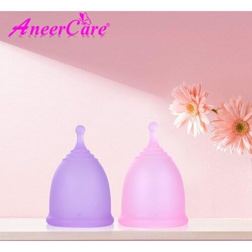 50Pcs Aneercare Copas Menstruales Certificadas Coletor Menstrual Silicona Medica Coppetta Mestruale Period Cup Certificada Xs