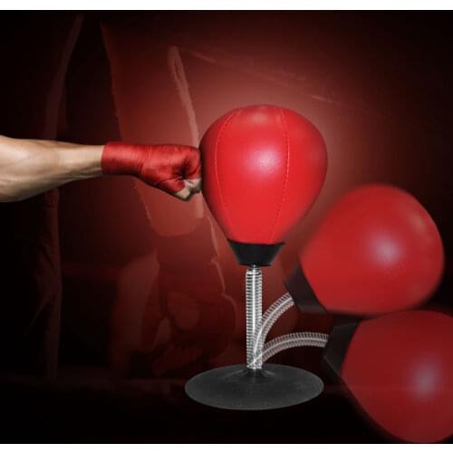 ALBREDA High Quality Desk Boxing Punching Bag Speed Ball Bags PU Punch Training Fitness Gym Sports Practical Stress Release