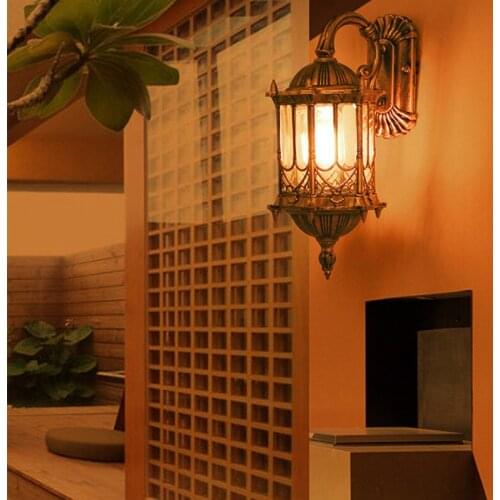 Outdoor Post Light Courtyard Outdoor Lamp led Outdoor Lights for House Outside Lighting Landscape Fence Wall Light Sconce Garden