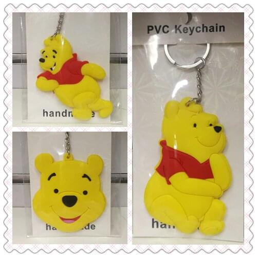 Disney Tigger Pooh Fashion Anime Toy Figures Keychain Cartoon Keyholder Birthday Unisex Gifts New