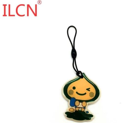 125Khz ID Rewritable Copiable Blank Card RFID EM4305 T5577 Keyfob Waterproof Cartoon Trinket Writable Keychain Access Control