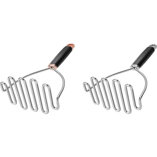 Potato Masher Stainless Steel, Mashed Potatoes Masher, Best Masher Kitchen Tool for Bean, Avocado