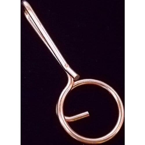 Creative Concise Personality Brass Key Ring Handmade Retro-Vintage Pure Copper Key Buckle