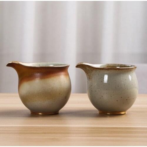 Pitcher Ceramic Tea Serving Pot Retro Stoneware Antique Kombucha Thick Tea Serving Cup Tea Strainer Fair Mug Tea Accessories