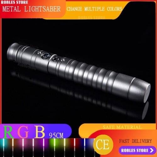 Multi Color Force Laser Sword Sound Effect Adult Fighting Gift Sound Light Metal Toy Prop Role Play Toy Role Play Prop Sword