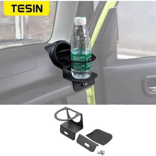 TESIN Multifunction Special Car Bracket Drink Cup Holder Stand Accessories for Suzuki Jimny 2019 2020