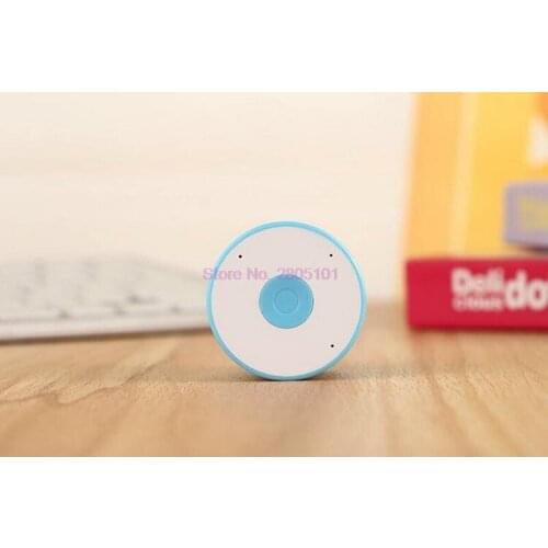 By DHL 200pcs Multifuction 3 in 1 Mini Portable Wireless Bluetooth Speaker Anti-lost and Self Timer Call Speakers