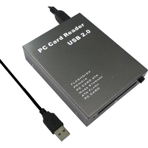 PCMCIA card reader ATA card reader PC card reader USB port free shipping