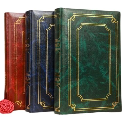 Family Luxury Photo Album Cover Pages Storage Anniversary Gift Postcard Photo Album Holder Foto Album Home Decoration DF50PAA