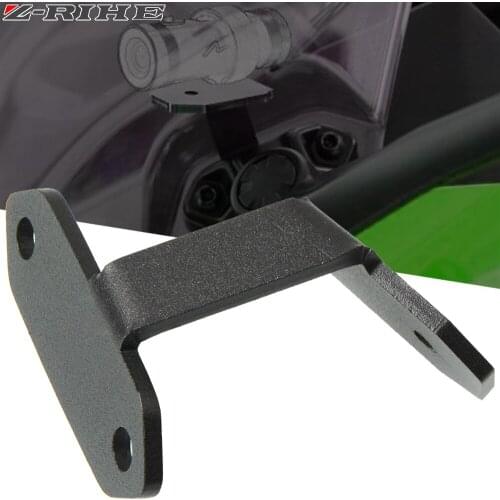 Steel Left DVR Bracket Riding Navigation Automobile Data Recorder Bracket for KAWASAKI NINJA 400 Ninja 400 NINJA400 2018 2019