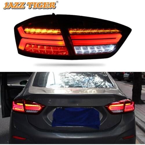 LED Car Taillight Tail Lamp Brake Reversing Reverse Rear Lights for Chevrolet Cruze 2017 2018 Reflector Fog Lamps Turn Signal