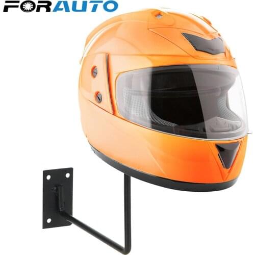 Hanger Support Helmet Display Stand Aluminum Wall Mounted Hook Rack Motorcycle Helmet Holder For Hat Cap Motorcycle Accessories
