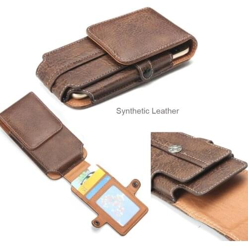 PU Leather Waist Belt Clip Hook Loop Phone Case For VIVO Nex Dual Display Y89 Y93 Y91 Y93S Y95 Z1 Lite Y81i Z3 Z3i V11i Y97 X23
