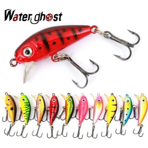 1 Pcs/ Luya Bait Minor Fishing Bait 4cm/3.3g Rock Light/seawater Universal Bait Hard Bait Swimbait Fishing Tackle Lure