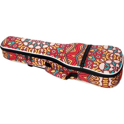 21 Inch Backpack Ukulele Mini Guitar Accessories Parts Embroidered Musical Instrument Luggage