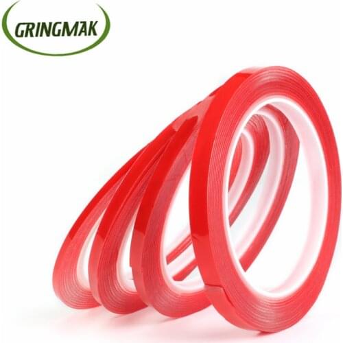 3-15mm Car Tape Transparent Sticker Acrylic Double Sided Heat Resistant Adhesive For Car High Strength PET Gel No Traces