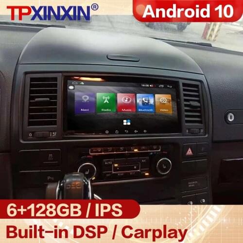 6+128G Carplay Multimedia Android Player Auto Car Radio Stereo For VW Volkswagen Touareg GPS Navigation Video Receiver Head Unit