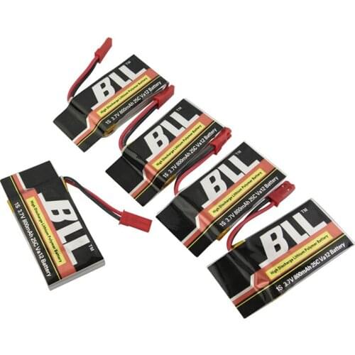 BLLR/C helicopter 3.7V 5PCS 800MAH MJX X400 X800 X300C X300 X500 FY550 HM1315 JXD509 HJ818 HJ819 four axis aircraft