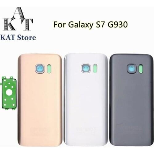 For SAMSUNG Galaxy S7 SM-G930 Battery Back Glass Cover Rear Door Housing Case +adhesive + Tools