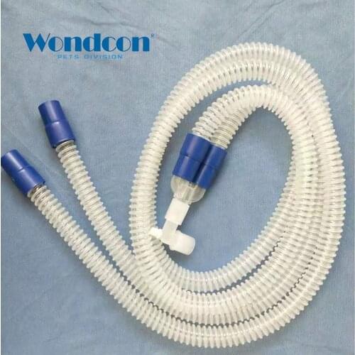 Wondcon Veterinary Disposable anesthesia breathing circuit for anesthesia breathing accessory circuit