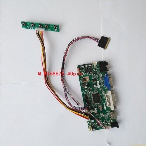 M.NT68676 DVI VGA LED HDMI Controller driver board Kit for LP173WD1(TL)(G2)/(TL)(H1) 1600X900 Panel display screen